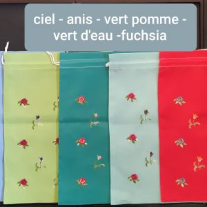 Sac à linge passiflore