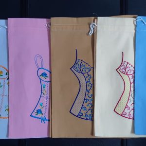 Sac en tissu décor Guêpière