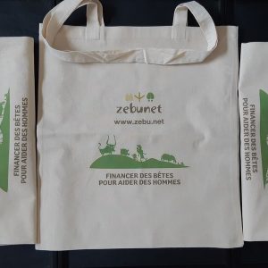 Tot-bag Zebunet en coton