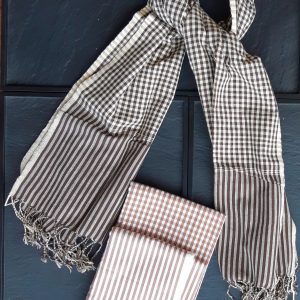 Foulard Rayé Du Cambodge ou Krama ( 2)
