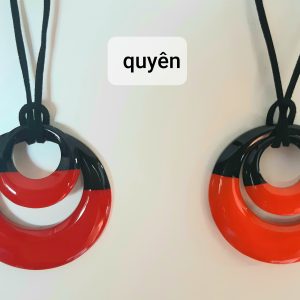 Pendentif corne de Buffle Quyên