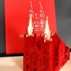 Carte pop up Cathédrale de Saigon