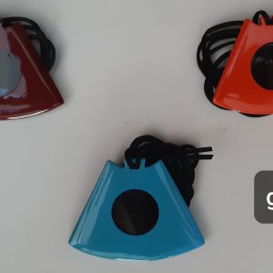 Pendentif en corne de buffle laqué Giao