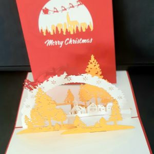 Carte Paysage de Noel
