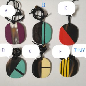 Pendentif en corne de buffle Thuy