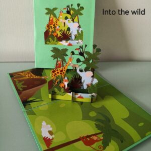 Carte pop up  into the wild
