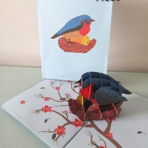 Carte pop up 3D Nest