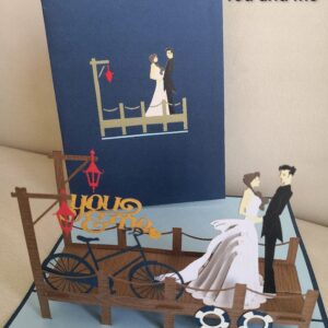 Carte pop up You and Me
