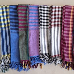 Foulard rayé vietnamien ou Khan rang